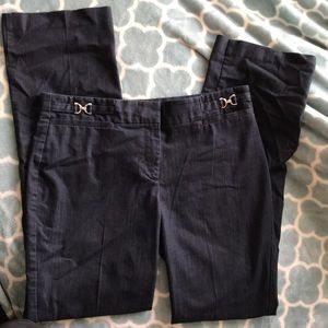 Dark denim dress pant New York & Co 10 tall
